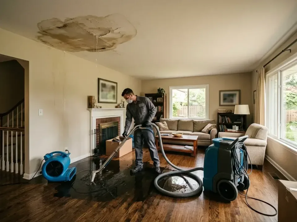 attic-pipe-burst-ceiling-drip-008 — frequently asked questions, Water Damage Restoration & Carpet Care in Loma Linda, CA